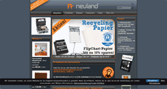 Desktop Screenshot of neuland.at